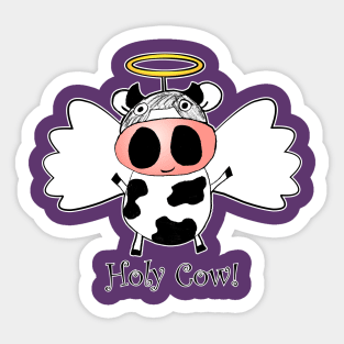 Holy Cow Sticker